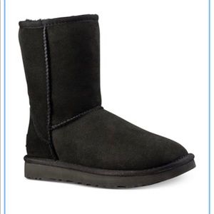 Lightly Worn Black Ugg Classic Short in Black